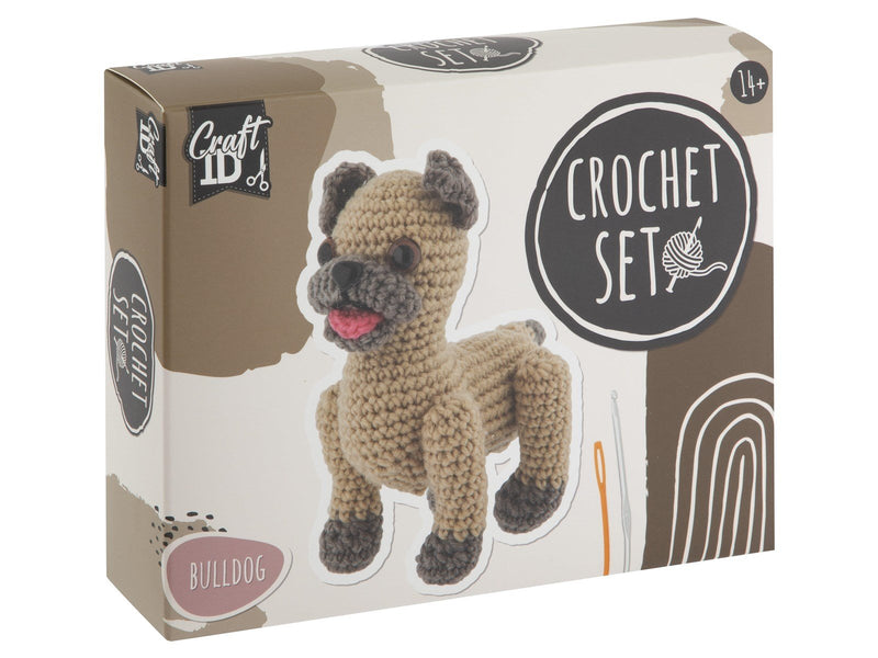 Creative Craft Group Craft ID - Crochet kit - Bulldog (CR1714)