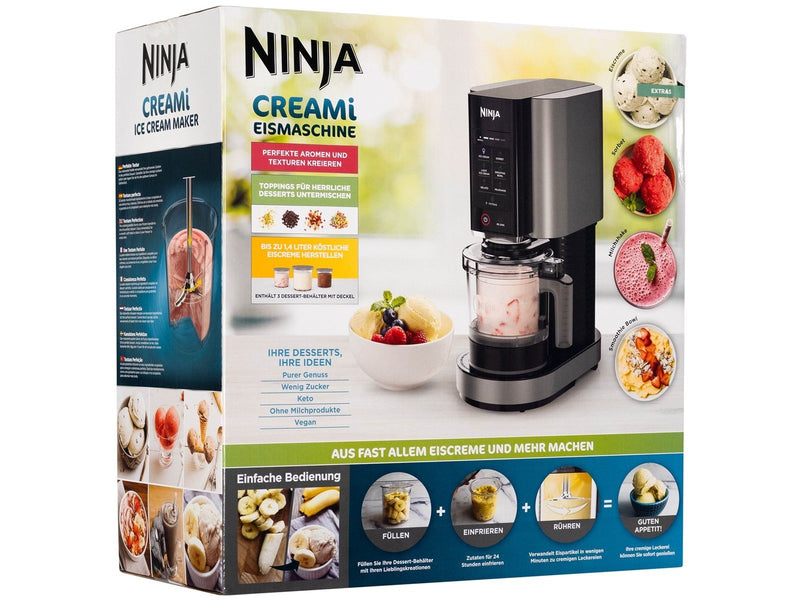 Ninja Eismaschine Eismaschine Creami NC300EU - Schwarz / Silber