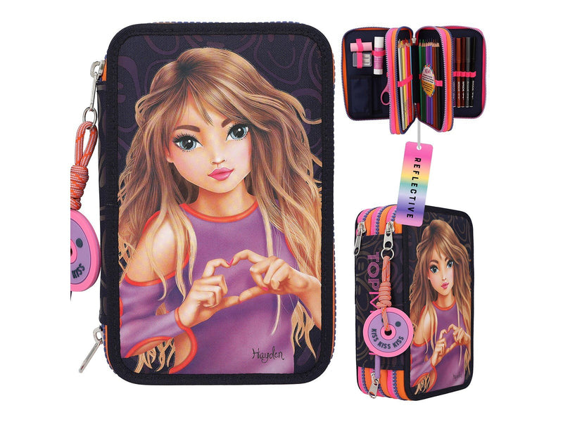 Topmodel - Triple Pencil Case NIGHT LIGHT ( 0412597 )