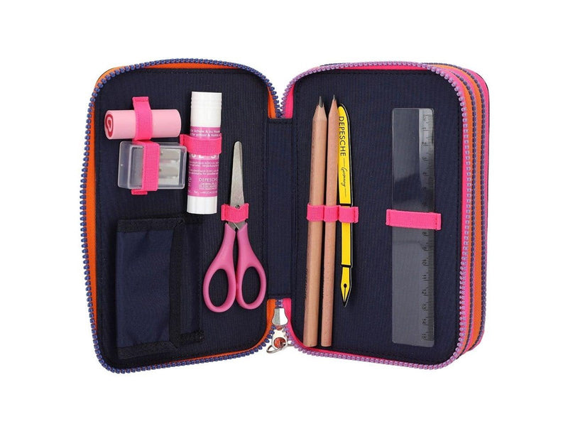 Topmodel - Triple Pencil Case NIGHT LIGHT ( 0412597 )