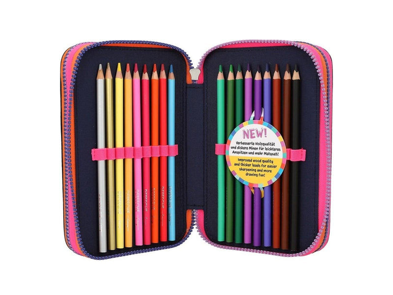 Topmodel - Triple Pencil Case NIGHT LIGHT ( 0412597 )