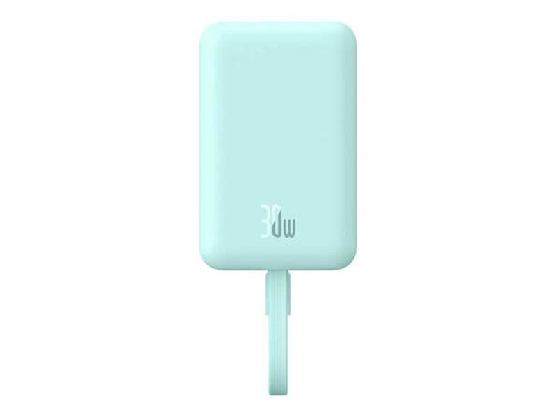 Baseus Magnetic Mini 10000mAh 30W MagSafe magnetic powerbank (blue) Powerbank (Akku) - Blau - 10000 mAh