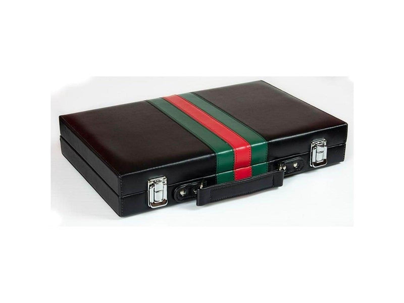 Vennerød Backgammon in leather case