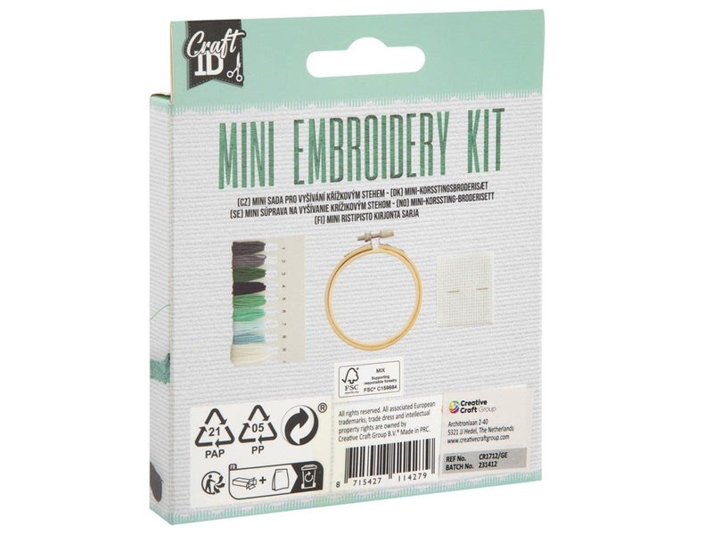 Creative Craft Group Craft ID - Mini embroidery kit - Car (CR1712)