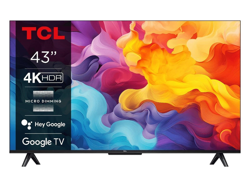 TCL 43" Flachbild TV LED 4K 43V6B