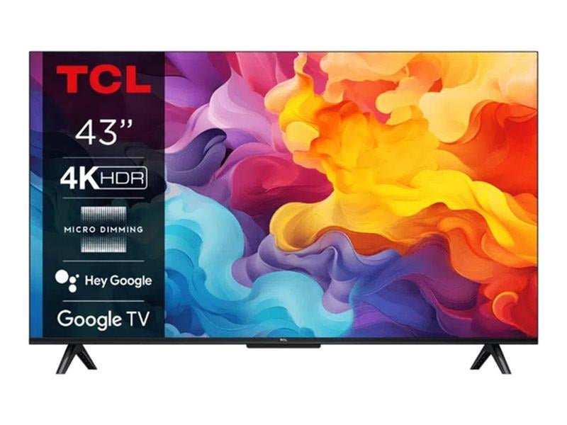 TCL 43" Flachbild TV LED 4K 43V6B
