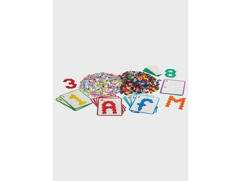 Plus-Plus - ABC & 123 Storage Box / 2000 pcs