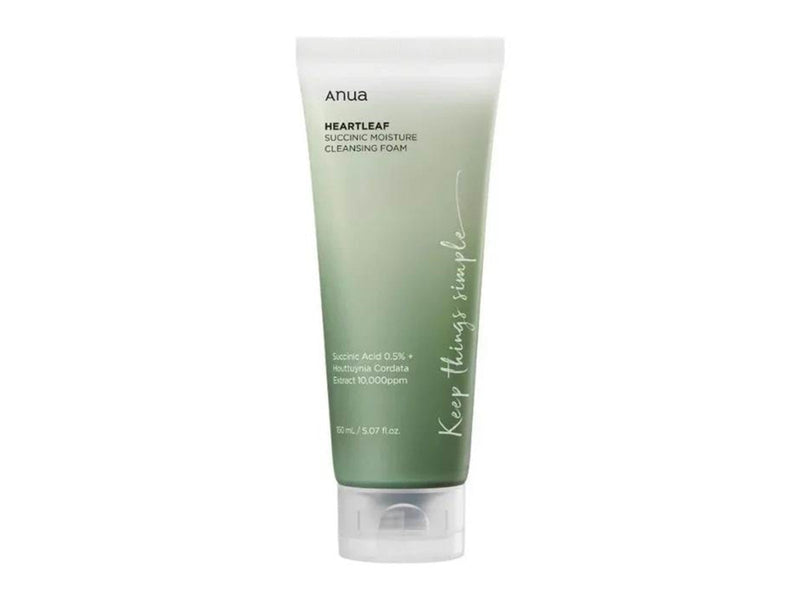 Anua Heartleaf Succinic Moisture Cleansing Foam