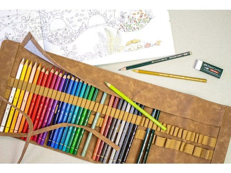 Faber Castell Faber-Castell - Polychromos Colour pencil 30 ct pen. roll (110030)