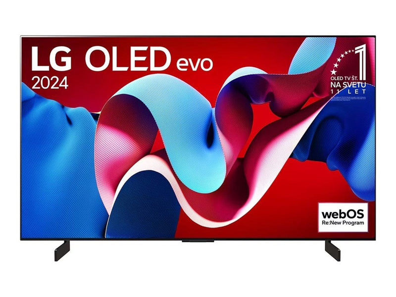 LG 42" Flachbild TV OLED 4K OLED42C41LA C4 Series - 42" OLED TV - OLED evo - 4K