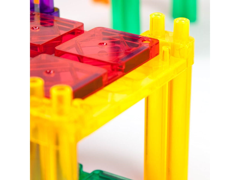 PicassoTiles 50-teiliges Magnetische Rennstrecke Bausteine