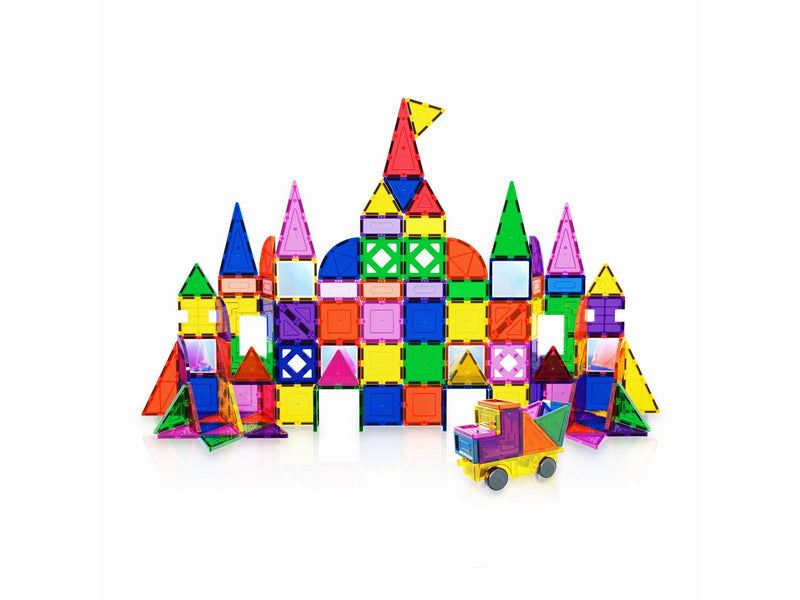 PicassoTiles 152-teiliges Magnetische Bausteine Set