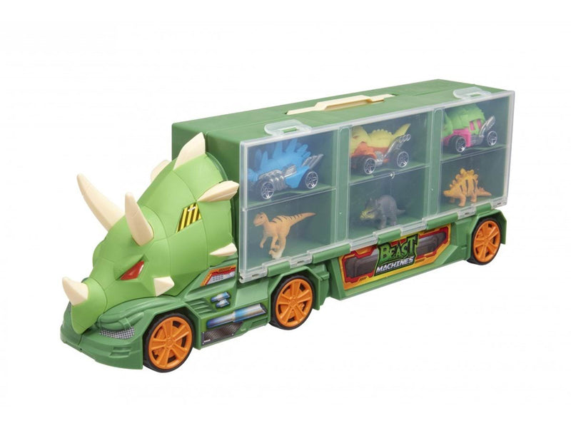 Teamsterz Beast machine Triceraptors transporter