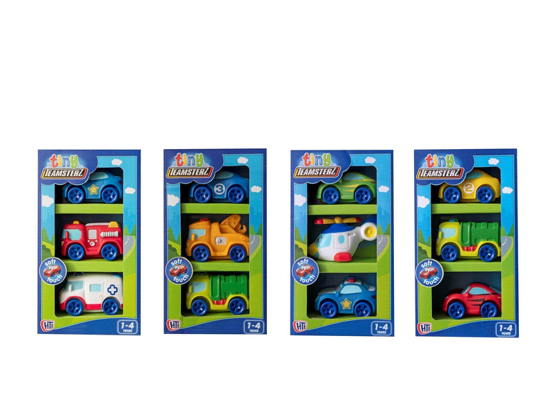 Teamsterz Tiny 3 toy cars ass