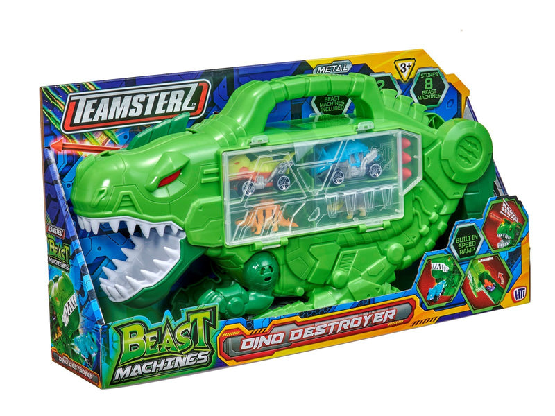 Teamsterz Beast Machines Dino Destroyer and toy ca