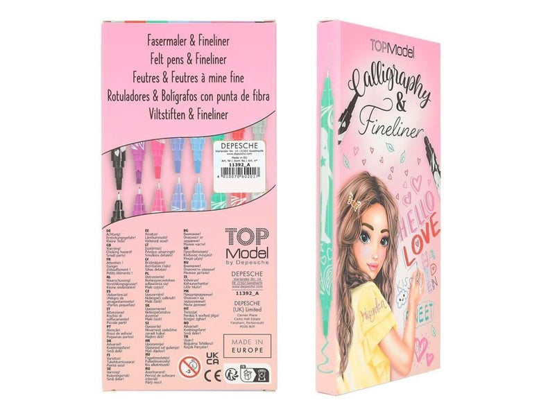 Depesche TOPModel - Calligraphy & Finliner Set (411392)