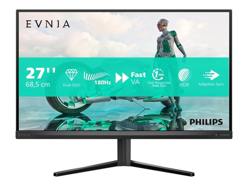 27" Philips Evnia 3000 - 2560x1440 (QHD) - 180Hz - VA - HDR10