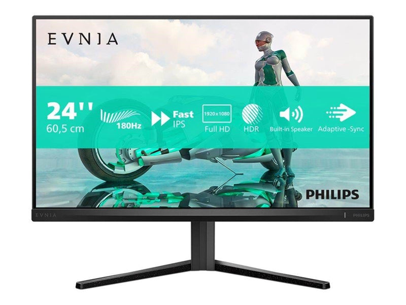 24" Philips Evnia 3000 - 1920x1080 - 180Hz - IPS - HDR10