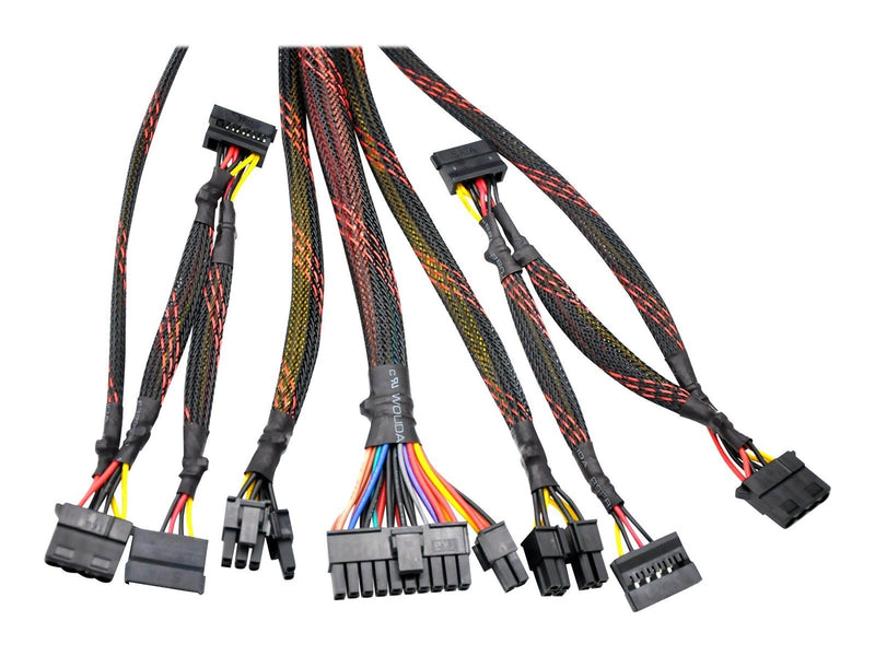 Gembird BlackBoxPower Series CCC-PSU80P-BBP-600 - power supply - 600 Watt Netzteile - 600 Watt - 120 mm - ATX - 80 Plus Bronze z