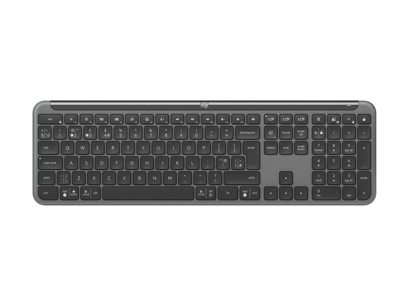 Logitech Signature Slim K950 - Tastaturen - Universal - Grau