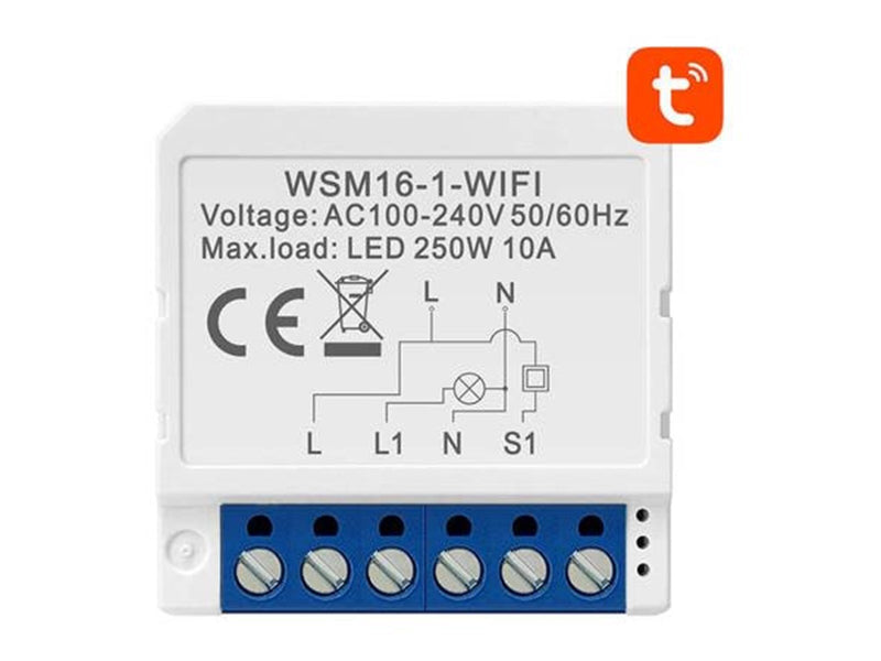 Avatto Smart Switch Module WiFi  WSM16-W1 TUYA