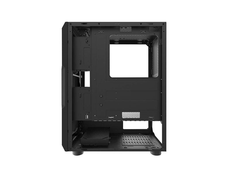 Darkflash Computer case Aquarius Mesh (black) - Gehäuse - Desktop - Schwarz