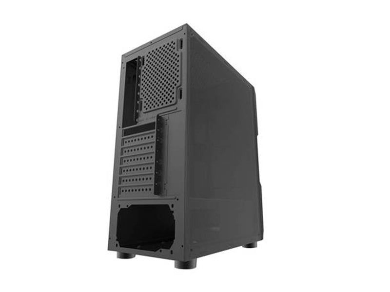Darkflash Computer case Aquarius Mesh (black) - Gehäuse - Desktop - Schwarz
