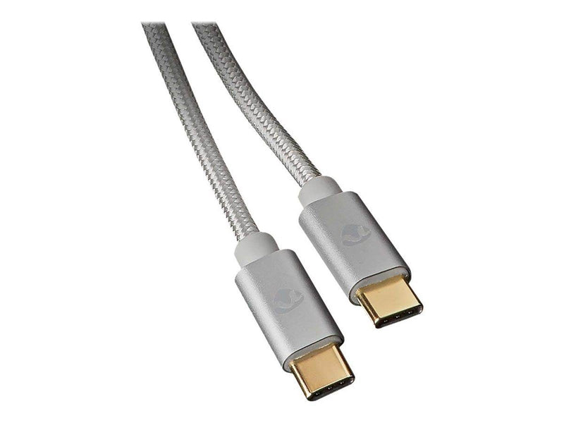 Nedis Charge & AV Support Cable - USB-C cable - 24 pin USB-C to 24 pin USB-C - 1 m