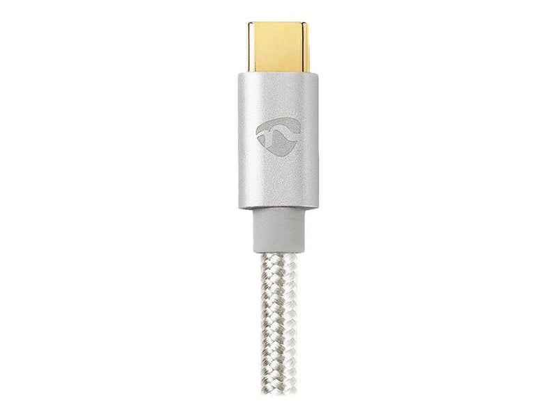 Nedis Charge & AV Support Cable - USB-C cable - 24 pin USB-C to 24 pin USB-C - 1 m