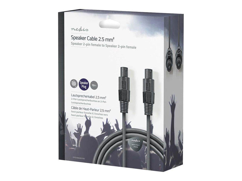 Nedis OnStage series speaker cable - 10 m