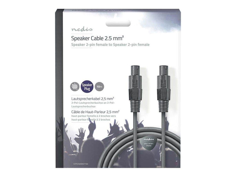 Nedis OnStage series speaker cable - 10 m