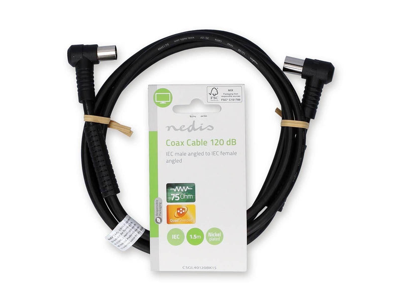 Nedis CSGL40120WT15 coaxial cable