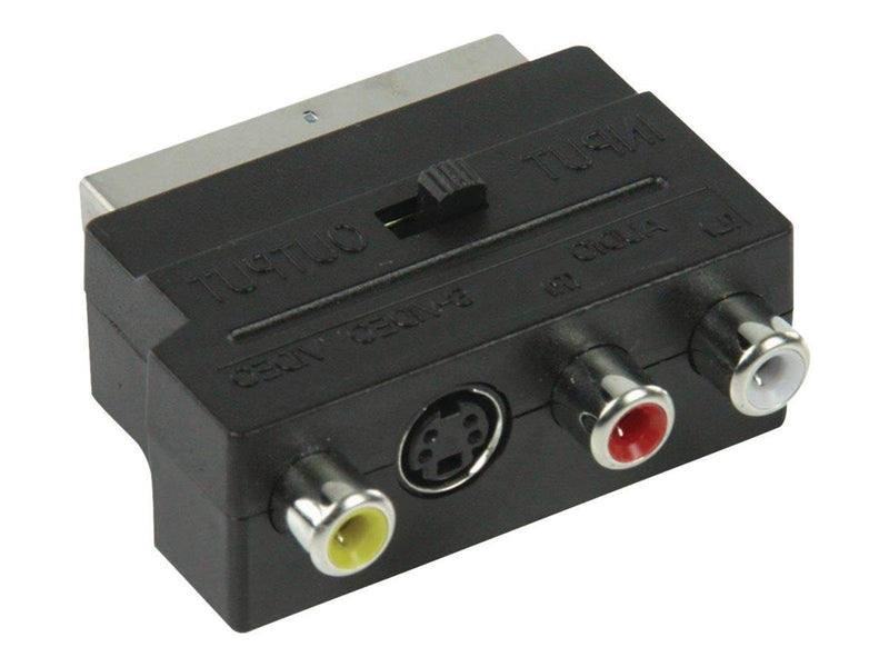Nedis video / audio adaptor - S-Video / composite video / audio