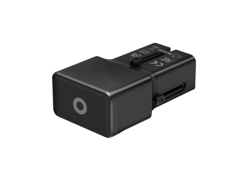 Mobile Origin Travel adapter 25W EU/US/UK/AU black