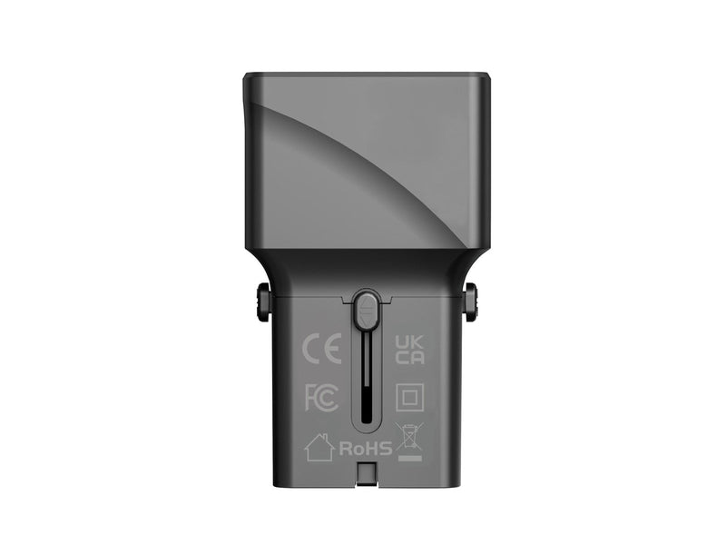 Mobile Origin Travel adapter 25W EU/US/UK/AU black