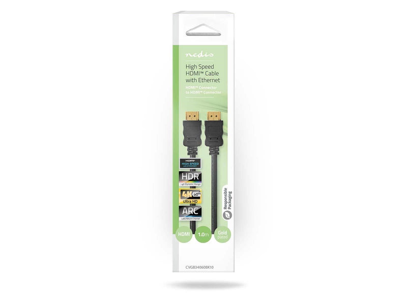 Nedis High Speed HDMI Cable with Ethernet | HDMI™ Connector | HDMI™ Connector