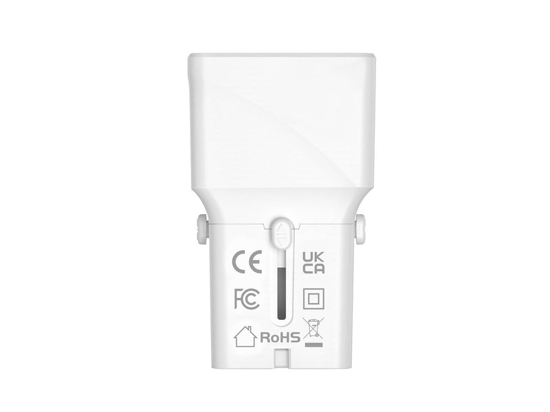 Mobile Origin Travel adapter 25W EU/US/UK/AU whi