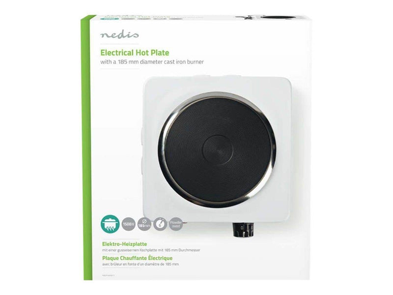 Nedis KAEP150EWT1 - electric hot plate - white