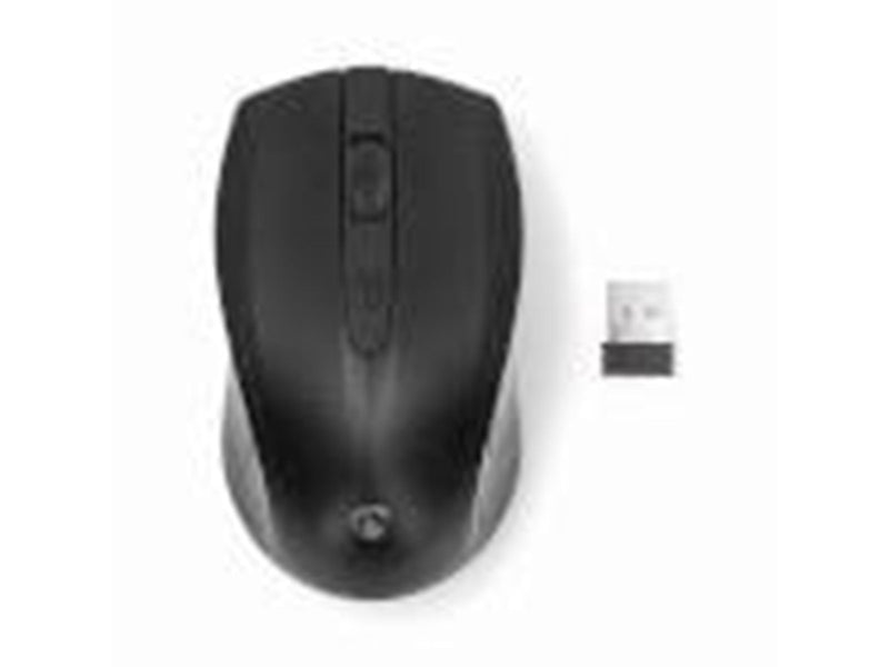 Nedis Mouse | Wireless | 800 / 1200 / 1600 dpi | Adjustable DPI - Maus (Schwarz)