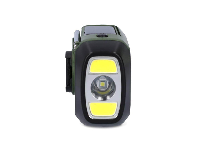 Nedis Emergency radio - DAB+/FM - Dynamo - Solar- 2500mAh Powerbank - DAB+/FM - Mono - Grün