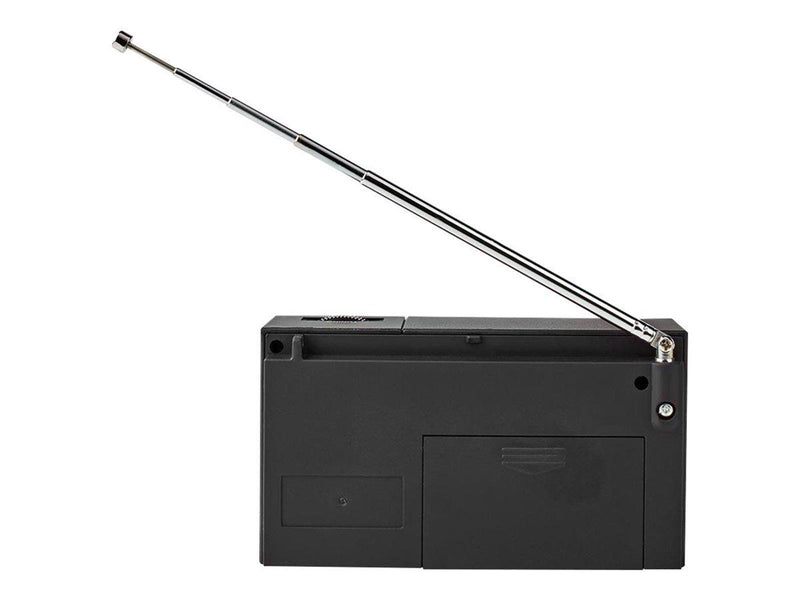Nedis RDFM1200BK - portable radio - AM/FM - Mono