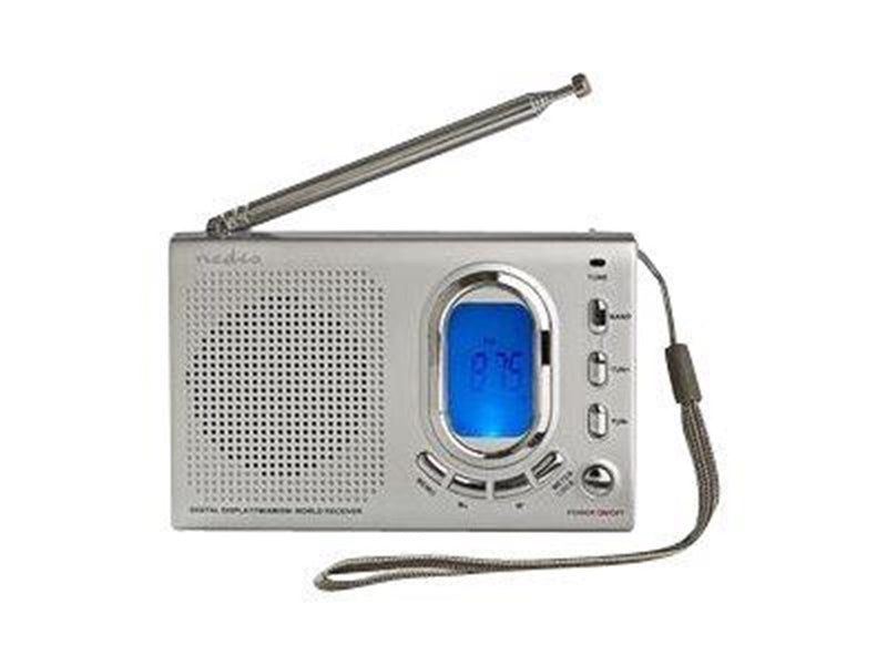 Nedis RDWR1000GY - worldband radio - AM/FM/SW