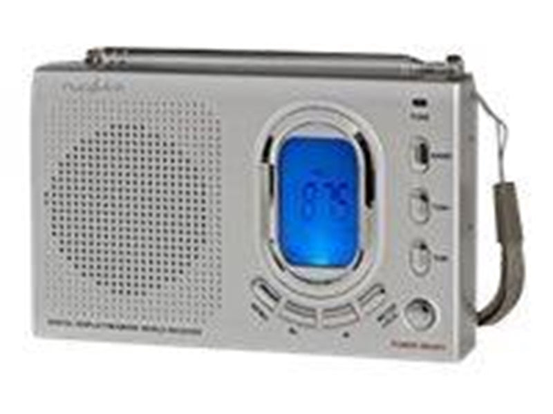 Nedis RDWR1000GY - worldband radio - AM/FM/SW