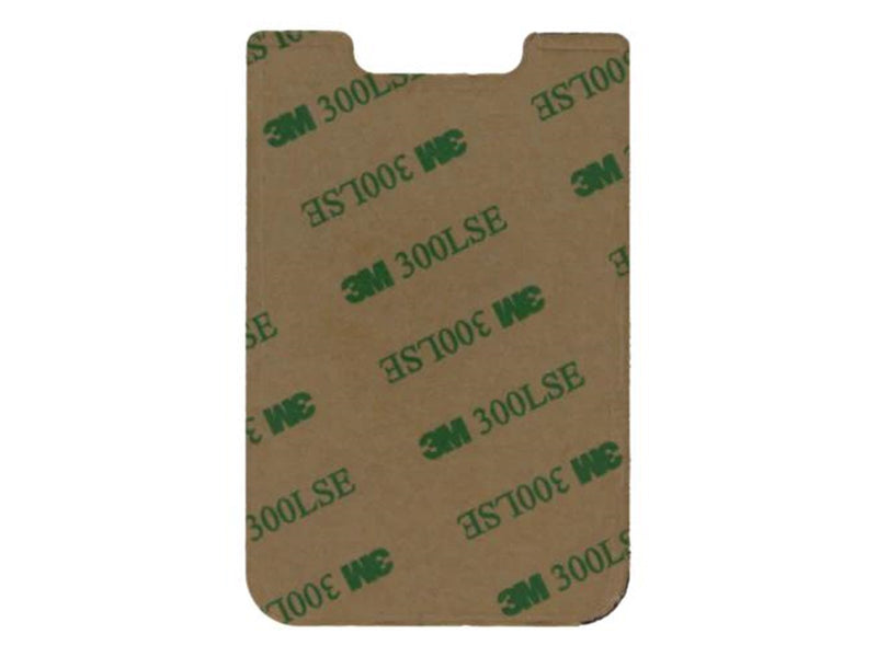 Deltaco Adhesive Credit Card Holder - Black