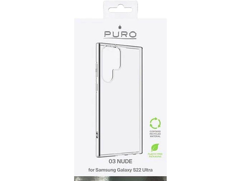 Puro Samsung Galaxy S22 Ultra 0.3 Nude Transparent