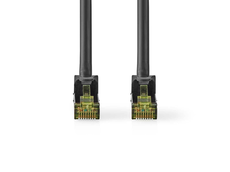 Nedis CAT7 Network Cable | S/FTP | RJ45 Male | RJ45 Male - Schwarz - 0.25 meter