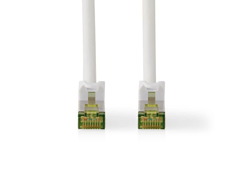 Nedis CAT7 Network Cable | S/FTP | RJ45 Male | RJ45 Male - Weiß - 0.5 meter