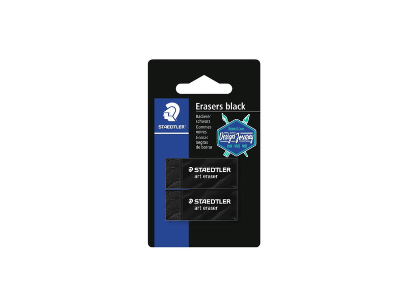 Staedtler Eraser rasoplast black 2x blister