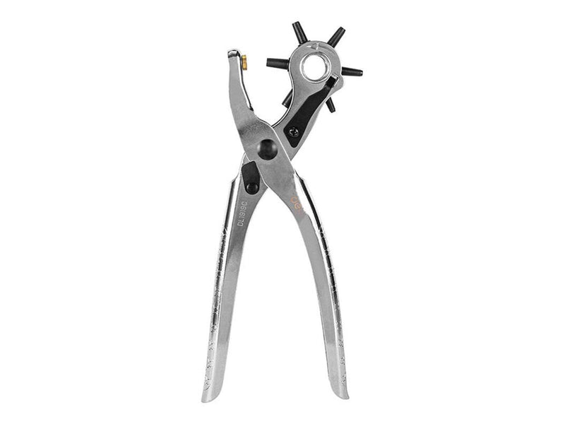 Deli Tools Leather Hole Punch 9"  EDL1919C (silver)