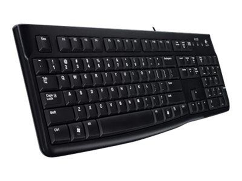 Logitech Desktop MK120 - Tastatur & Maus Set - Griechisch - Schwarz